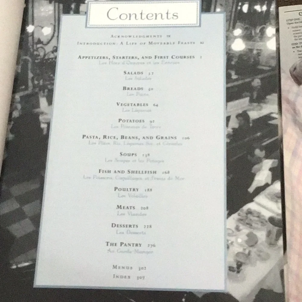 The Paris Cookbook by Patricia‎ Wells NWT